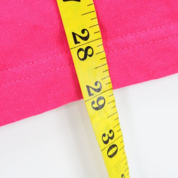 Vintage No Problem T-Shirt Men's Pink Short Sleeve Elephant Embroidered Logo L - Picture 9 of 9